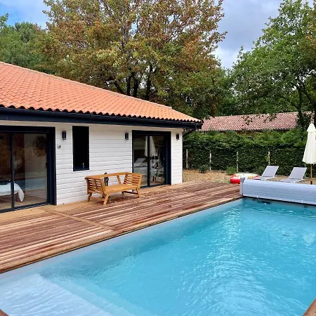 Vila Cap Ferret - Serenite - Piscine, Proche Ocean Et Bassin, Classee 4 Etoiles Meuble De Tourisme *